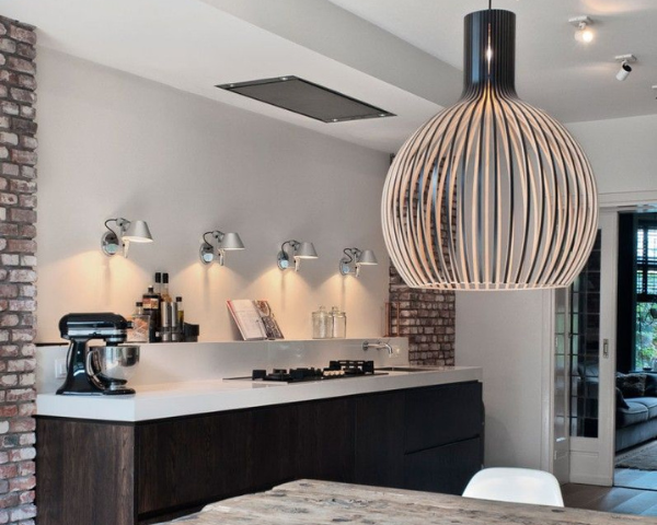 Come illuminare la cucina